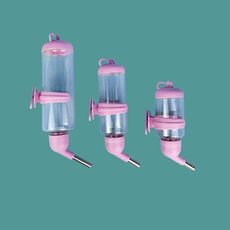 Hamster Drinker Water Bottle Small Pet Feeding Water Pet Plastic Drinking Bottles Water Bottles Drinking Head Pipe Fountain