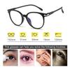 Vision Care PC Frame&Resin Lens Transparent Glasses Frame Anti Blue Rays Optical Eyewear Fashion Eyeglasses Computer Glasses