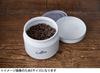Nodahoro Enamel Canister Storage Container Medium Size for Green Coffee TUTU Made in Japan Tea, Tea, TU-11