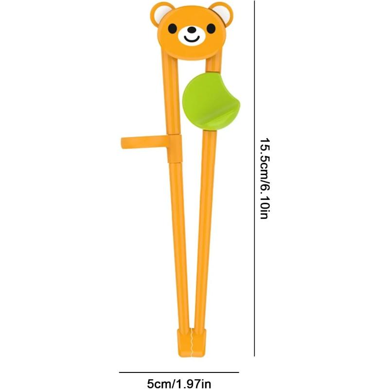 Bacchette per Allenamento per Uso Alimentare Bacchette Carine Animaletto per Imparare per Bambini Bacchette Cartone Animato Elementari Stoviglie per Bambini