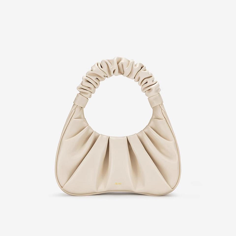 

Сумка-облако нишевого дизайна, сумка-подмышка, плиссированная сумка, модная и трендовая ручная сумка из коровьего рога, высококачественная сумка