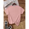 Women's Short Sleeve T Shirt Chosen Printed round neck machine washable comfortable Soft Breathable and suitable for spring summer