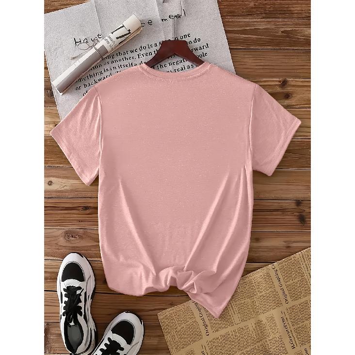 Women's Short Sleeve T Shirt Chosen Printed round neck machine washable comfortable Soft Breathable and suitable for spring summer