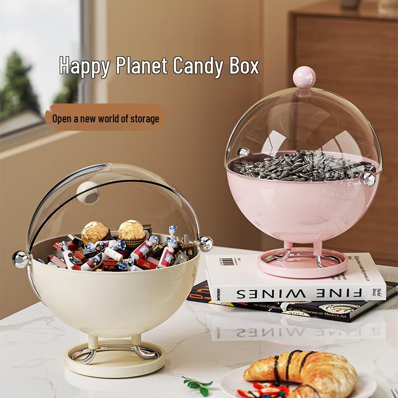 Happy Planet Multifunctional Dustproof Storage & Snack Tray