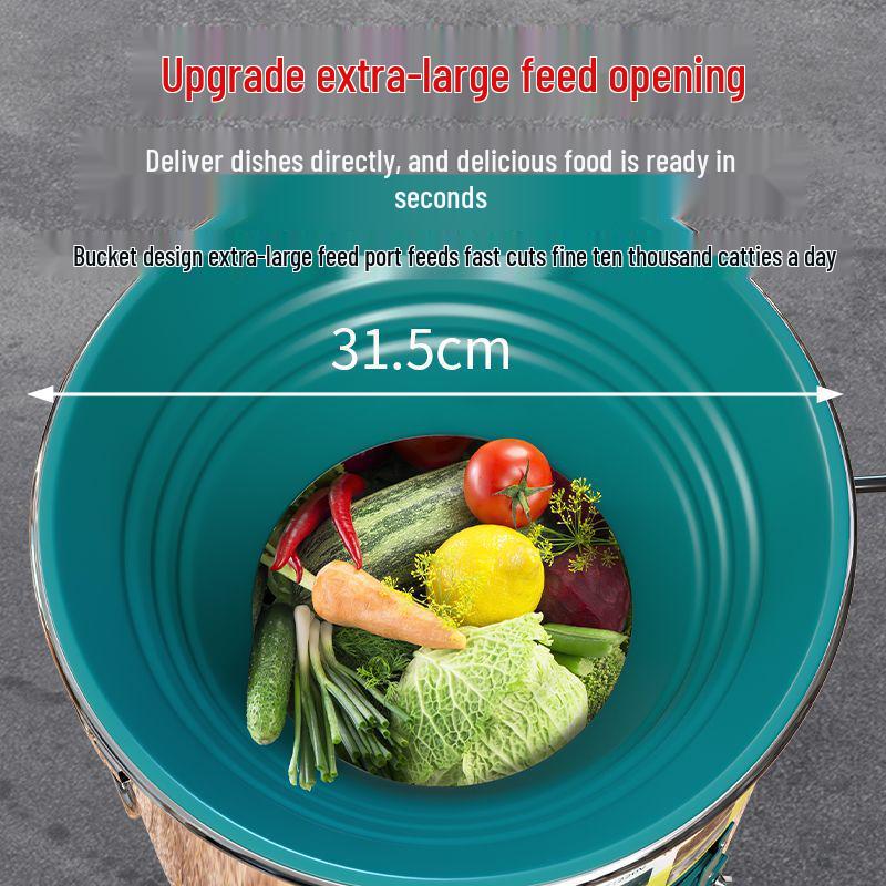 Multi-Functional Electric Vegetable Chopper and Grinder for Poultry and Aquaculture