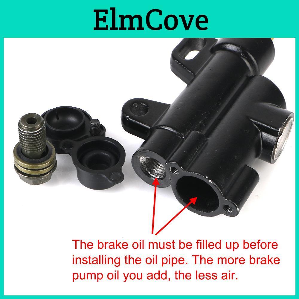 Foot Hydraulic Brake High Quality Master Cylinder Pump Universal Pit Pro Trail Dirt Quad Bike Atv Dune Buggy Rear Brake Pump