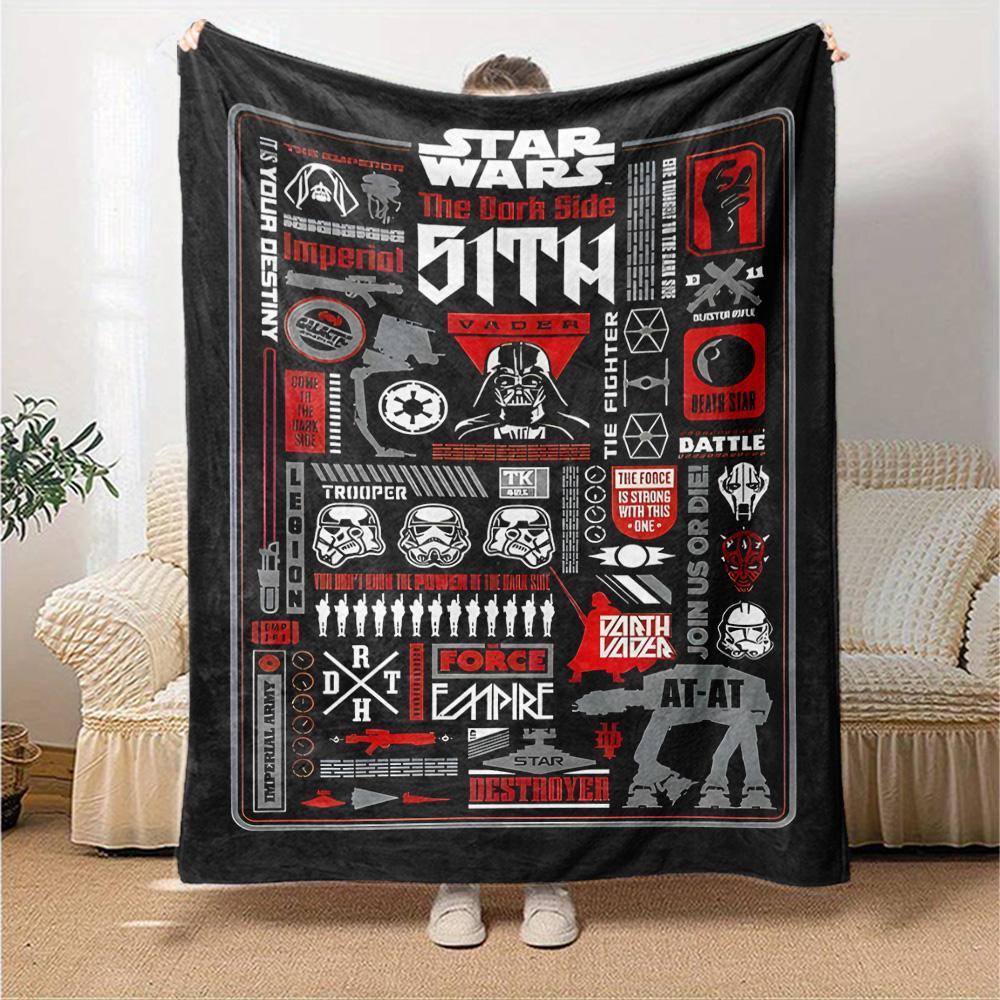 Star Wars Blanket Durable Comfort Suitable for Bed Picnics Couch for All Occasions Modern Style Ideal Gift for Friends Family Couples Picnic