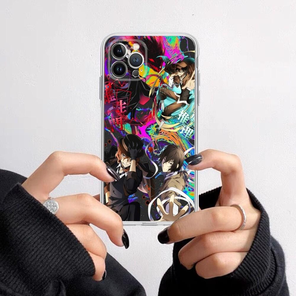 

Bungo Stray Dogs Phone Case for iPhone 16 15 8 7 6 6S Plus X SE XR XS 14 11 12 13 Mini Pro Max Mobile Case iPhone 16