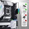 3Pcs ATX 24Pin Female To 24pin Male 90 Degree Power Connector 5V 3 Pin ARGB Power Adapter Board for Computer Motherboard Desktop