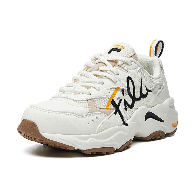 Fila Lightning Fabric Sports Low-Top Lifestyle Shoes Women Sneaker White F12W031120FSW