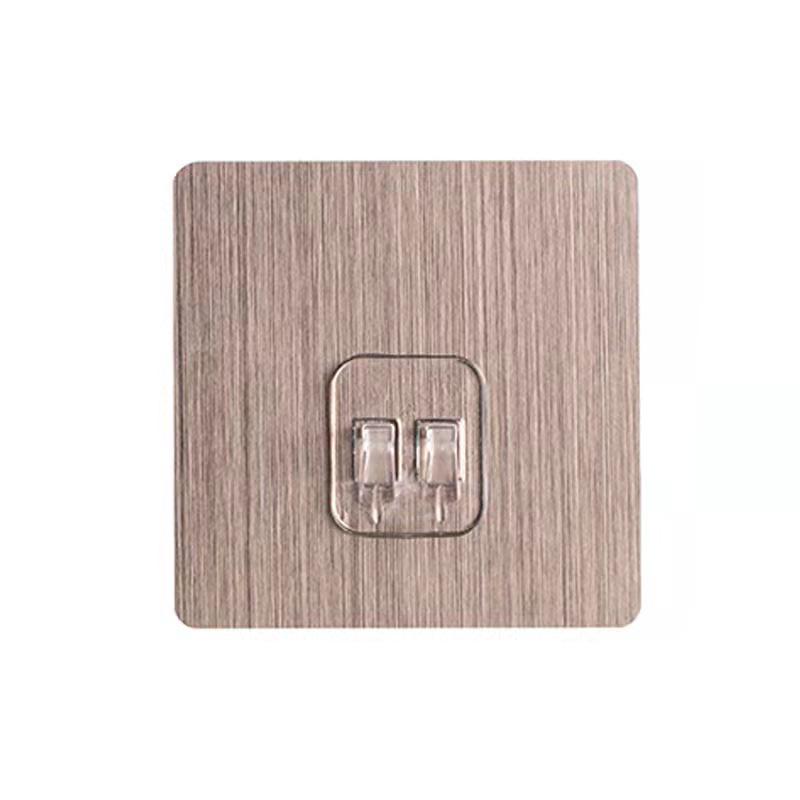 Claw Buckle No-Trace Adhesive Hook for Kitchen & Bathroom - Strong, Transparent, Punch-Free Storage Solution