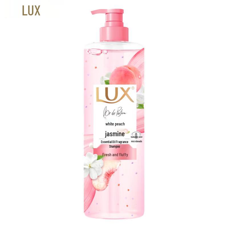 LUX White Peach & Jasmine Essential Oil Fragrance Shampoo