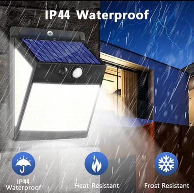 172 LED Outdoor Solar Power Lights Motion Sensor 3 Modes Waterproof Security Wall Lights for Outside Pathway Garden Garage Lamp