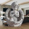 Sleeping In Angel Statue Cherub Figurine Wedding Sculpture Gift