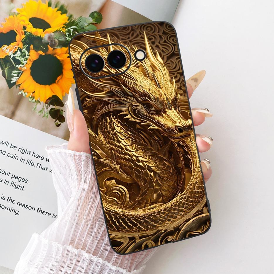 Für Google Pixel 9 Pro Hülle Niedlicher Löwe Mode Bemalte Abdeckung Weiche TPU Handyhülle Für Google Pixel 9A Pixel9 Pro Rückseite Fundas