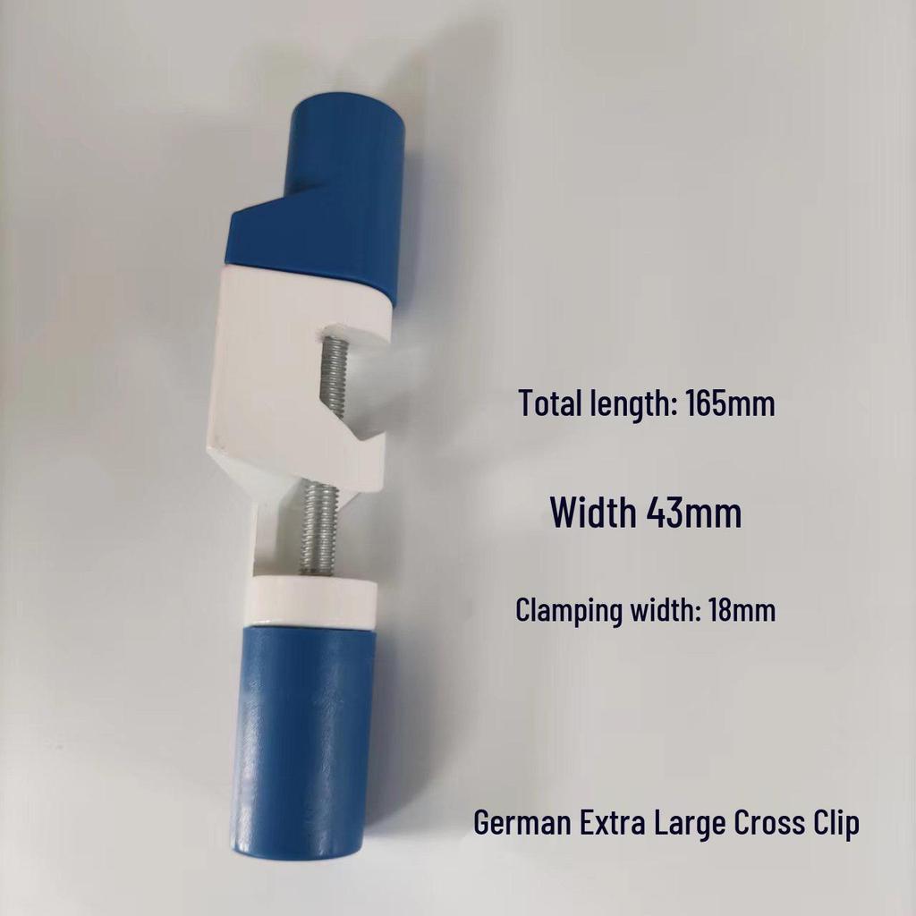 Iron Titration Stand with Three-Ring Butterfly Clip and Condenser Cross Clip