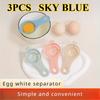 1/3PCS Egg Separator - Kitchen Baking Tool for Yolk and White, Ideal for Christmas & Halloween Baking