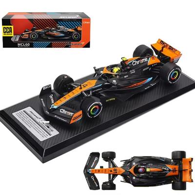 Maßstab 1/24 2023 McLaren F1 Team MCL60 4# Lando Norris 81# Oscar Piastri Legierung Automodell Spielzeugserie Sammlung Geschenk
