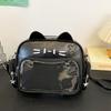 Fashion trendy cool babes pain bag versatile mechanical cat small backpack new cute girl heart backpack
