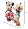 Enesco Disney Showcase Botanical Mickey and Minnie Mouse Holding Hands Figurine, 6.69 Inch, Multicolor