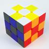 Shengshou Rainbow 3x3x3 Magic Cube 3 Layers 56mm Cubo Magico Speed Cube Twisty Puzzle Toy For Children Kids Educational Gift 