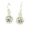 Les Trésors De Lily [N2986] - Silver Earrings 'Sissi' Silver White - 6 Mm