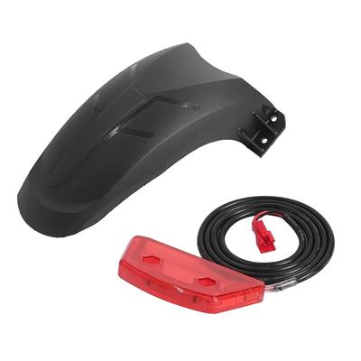 Rear Fender Tail Light Kit for Kugoo KuKirin G2 MAX Electric Scooter Kickscooter Rear Mudguard Tail Light Accessories Parts