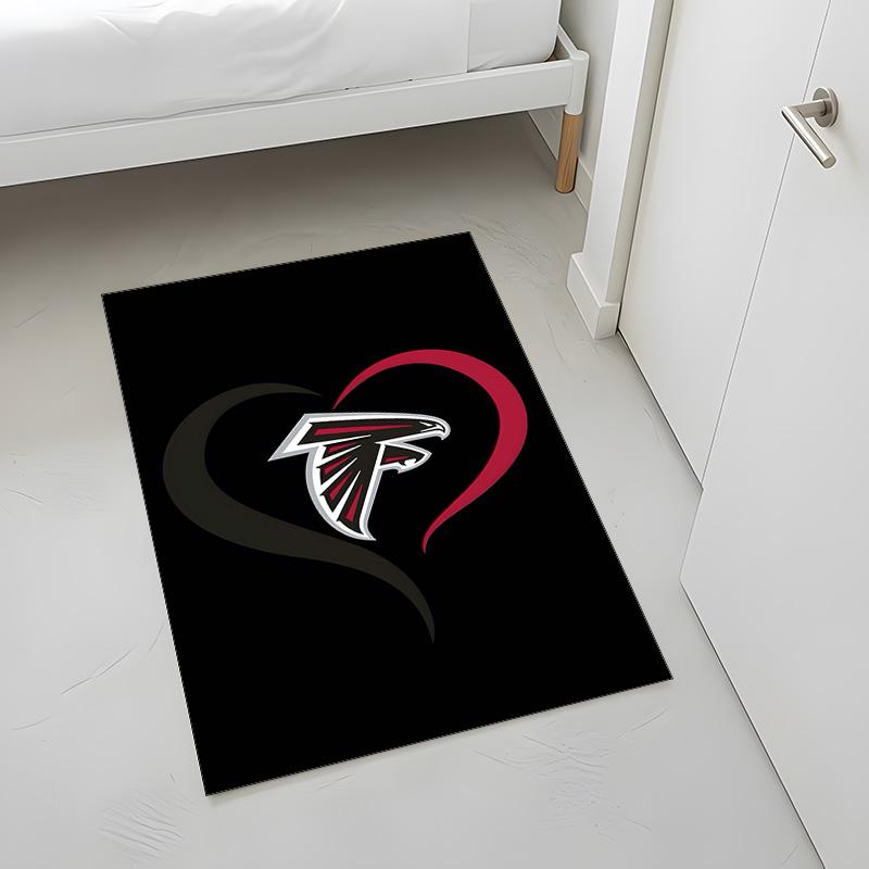 Atlanta Falcons (14) Rug Suitable For Living Rooms Bedrooms Computer Rooms Dining Areas And Placement Under Tables And Chairs Also An Ideal Choice For