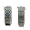 Used Seiko Credor K18 Combi Quartz Ladies Watch Brand Beautiful Condition CREDOR 2F70-5600 Working Silver Dial Silver Gold Quartz Stainless Steel K18
