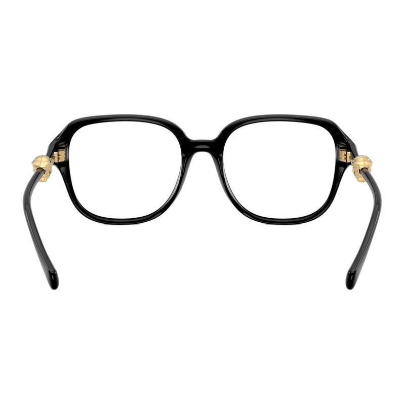 Versace Brand logo avatar design nylon square optical glasses women's black 65970785 VE3386D GB1-Black 55