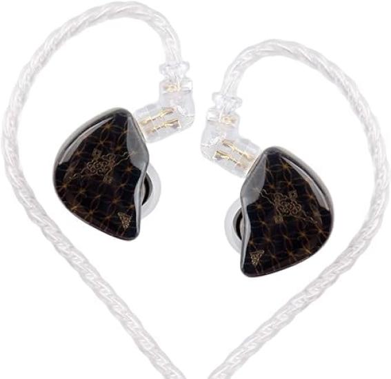 

Yinyoo TANGZU Проводные игровые мониторы с динамическим 10-мм ПЭТ-динамиком, 5N OFC, с двойной звуковой камерой, превосходным шумом, Hi-Fi наушники с внутриканальными мониторами Wan er, чёрный