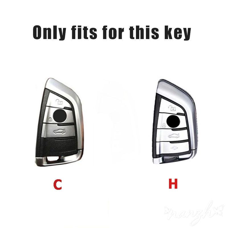 Fashion Keychain Leather Car Key Case Cover For BMW 7 Series X1 X3 X4 X5 F15 X6 F16 520 525 G30 G11 F48 F39 f30 118i 218i xksh32