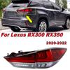 For Lexus RX300 RX350 2020 2026 2026 Tail Light Rear Turn Signal Warning Brake Lamp Car Taillight Assembly Without Running Water