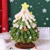 Home Office Party & Wedding Decor Supplies 1Set Creative Twist Stick Christmas Tree DIY Kit Table Ornament Decoration