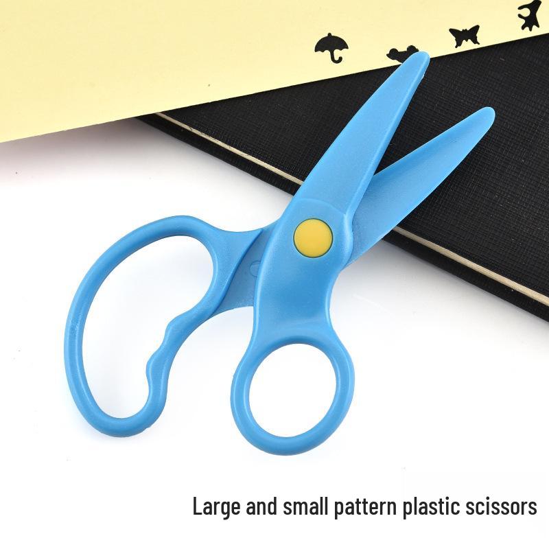 Children's Mini Safety Scissors for Kindergarten DIY and Paper Cutting