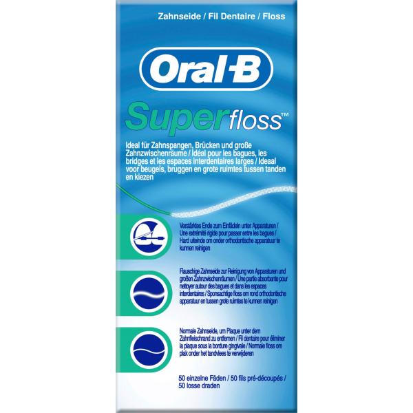 Oral-B Super Dental Floss 50pcs