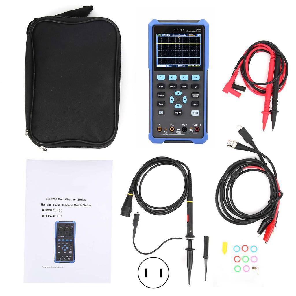 HDS242 OWON Handheld Oscilloscope Multimeter Signal Source Waveform Generator Multifunctional Tester