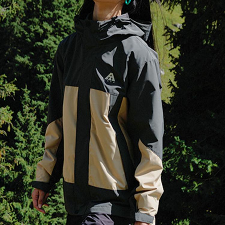 Anta Three-In-One Fleece Long Sleeve Jacket With Zipper Hood Men Jackets Aquatic-Green Khaki 952347610-2