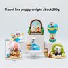 Dog Pvc Maltese Figure Model Sets With Magnetic Design For Kids Collectors And