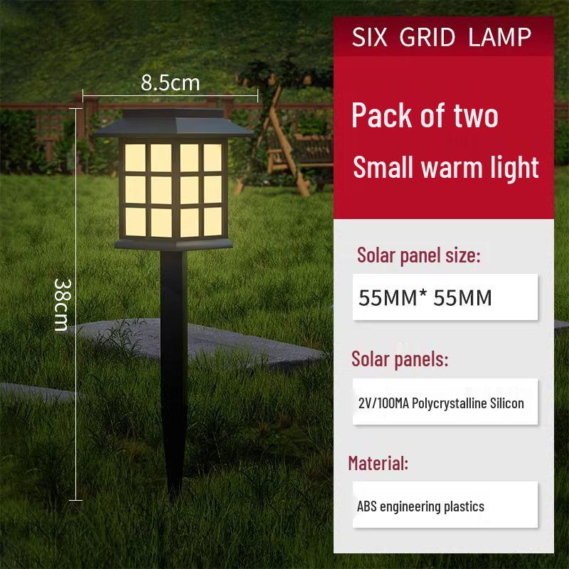 

Солнечные водонепроницаемые газонные светильники для декора сада и виллы