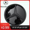 Autocolant Mașină Fierbinte Crom Argintiu Negru MașinăPentru Mercedes Benz Clasa E W213 2016-2020 E200 AMG Grilă Față Emblema Stea Stil OE