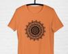 Mandala t-shirt, schwarzes Vintage Mandala Shirt, Boho t-shirt, Mandala Grafikshirt, Spirituelles T-Shirt, Yoga Geschenk tee, Hippie Unisex T-Shirt