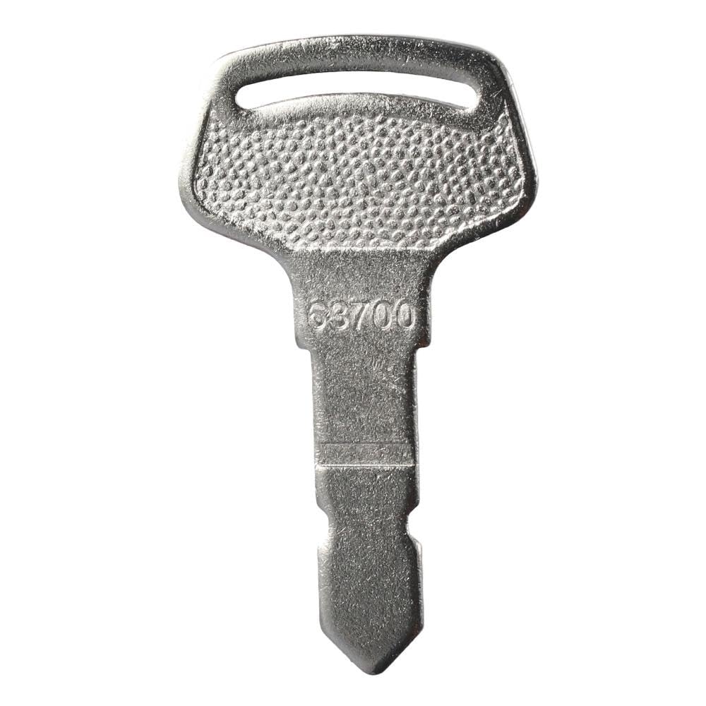 8 Pcs 15248-63700 Ignition Key Replacement Car for Assesso Parts Kubota B Series Tractor New Holland, Case IH