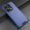 Shockproof Transparent Case For Xiaomi Poco M6 Pro Honeycomb Armor Case For Poco M6 Pro Case Cover For Poco M6 M 6 Pro 6.67inch