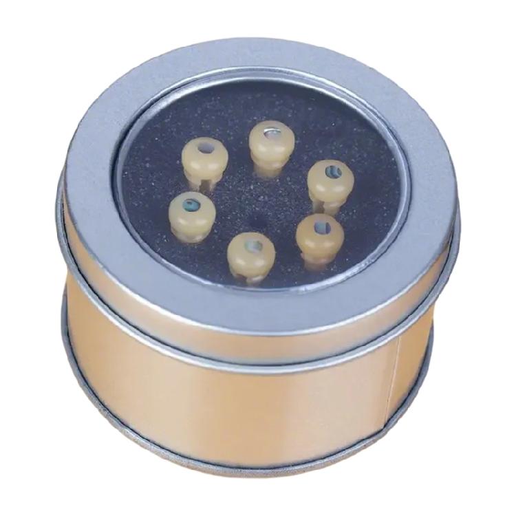 1/6Pcs Acoustic Guitar Bridge Pins Replacement Guitar Bridge Saddles Nut String Studs for Acoustics Folk Guitar Ukuleles