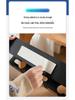 Punch-Free Under-Desk Cable Management Rack: Wire Fixing Storage Organizer
