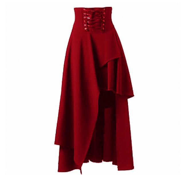Gothic Lolita Tie-Up Long Dress
