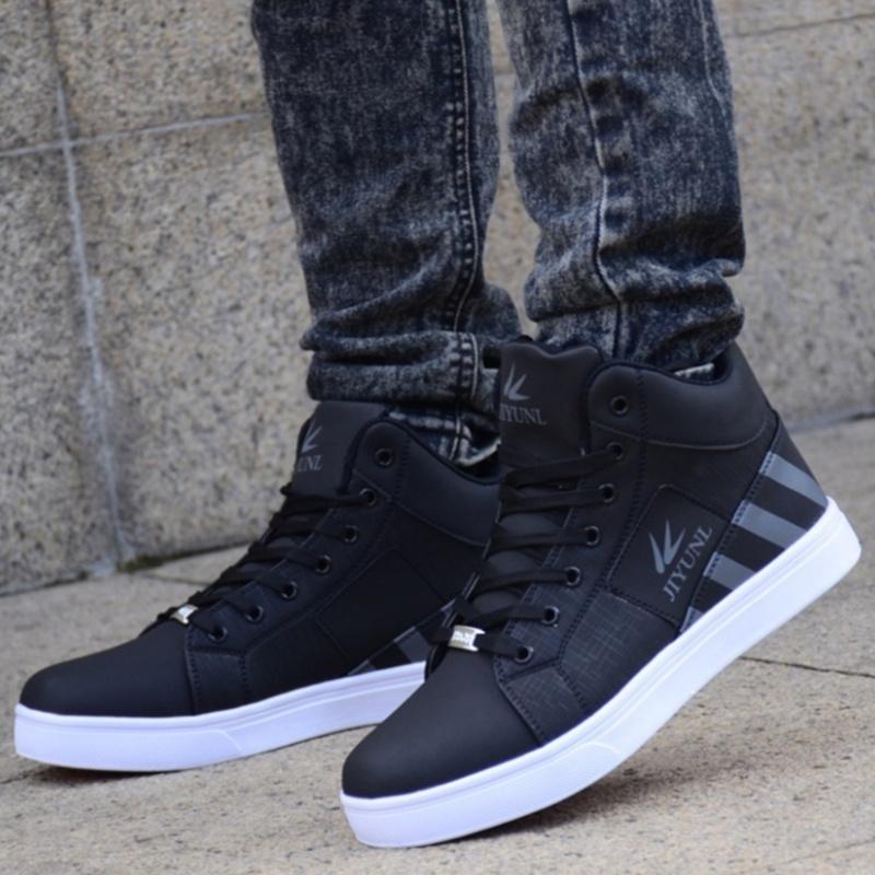 flat high top sneakers