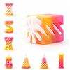 Passthrough Sculpture 3D Printed Spiral Cone Toy Vortex Thread Decorative Impossible Pyramid Ornaments Helix Nut