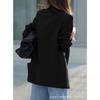Women S Casual Loose Fit Blazer Commute Versatile Outerwear